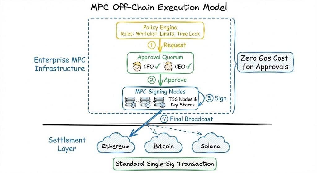 MPC Off-Chain (Chain-Agnostic Model)
