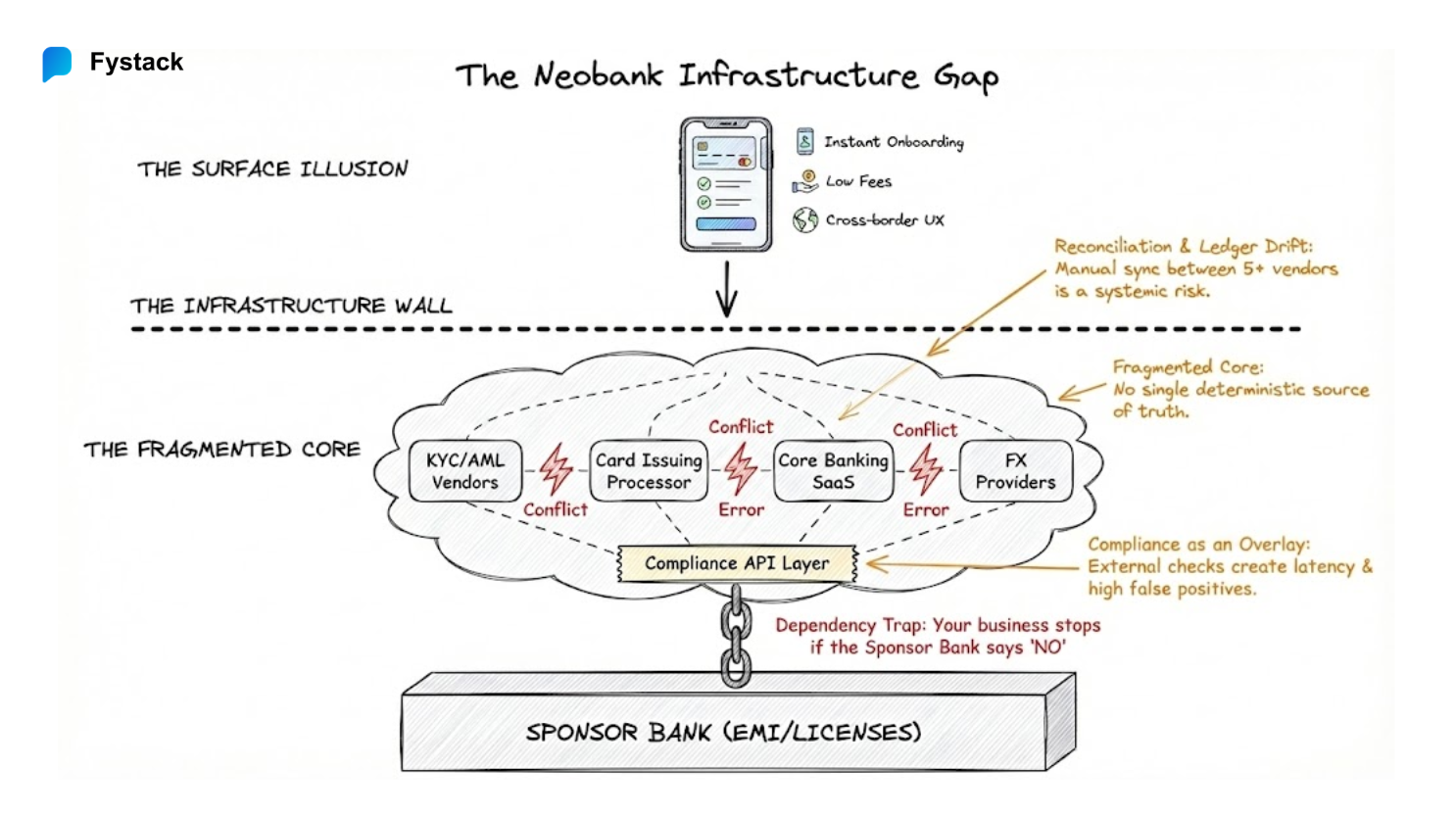 The Infrastructure Challenges Limiting Modern Neobanks